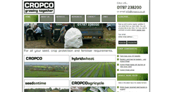 Desktop Screenshot of cropco.co.uk