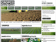 Tablet Screenshot of cropco.co.uk